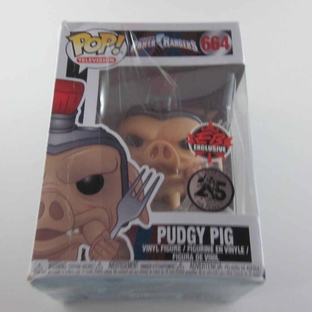 Power Ranger's Pudgy Pig Funko